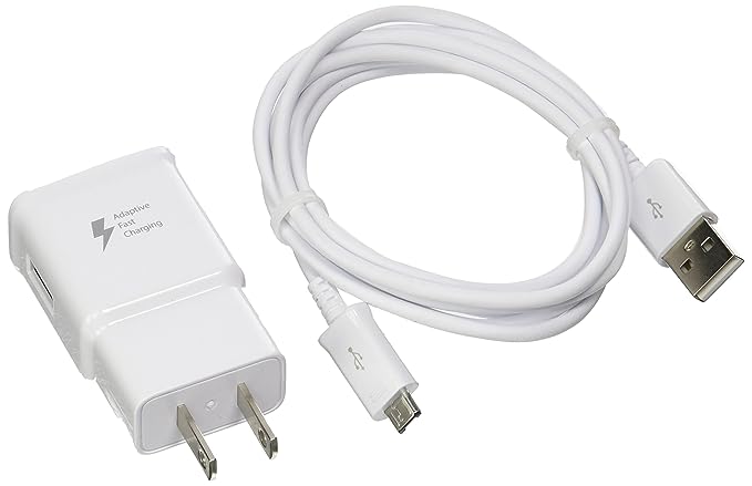 Adaptateur d'alimentation USB à charge rapide, chargeur mural et câble Micro USB pour téléphones Samsung Motorola Google Adaptateur d'alimentation USB à charge rapide, chargeur mural et câble Micro USB pour téléphones Samsung Motorola Google